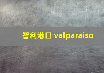 智利港口 valparaiso